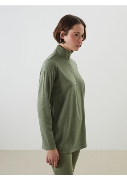 Yeni Sezon Dik Yaka Kadın Tunik