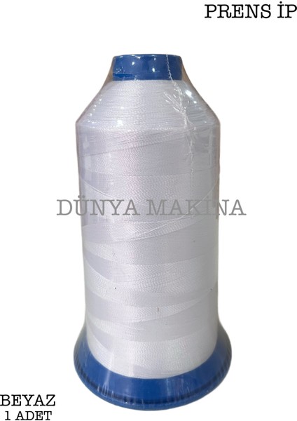 Dünya Makina Prens-Ip Iki Kat Beyaz 4500 mt Polyester Ip modelleri