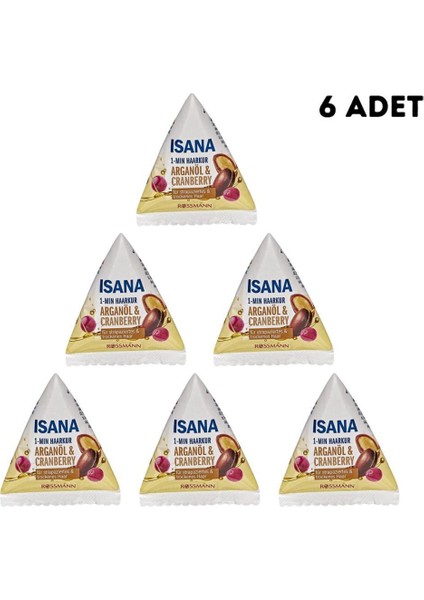 Rossman Saç Bakım Kürü Argan Yağı 25ML × 6 Adet