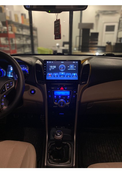 Hyundaı I30 2012-16 9" Uyumlu Android Multimedia Gerçek 4/64 Kablosuz Carplay Geri Görüş Kameralı modelleri