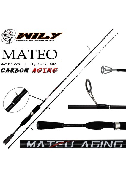 Mateo Aging Kamışı 180 cm 0,3-5 gr indirimleri