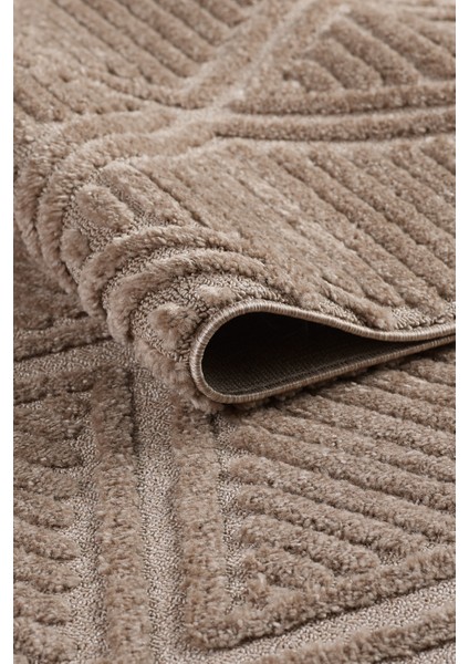 Quincey Bukleli Yumuşak Peluş Post Shaggy Krem Çocuk Odası Oturma Odası Salon Mutfak Halısı