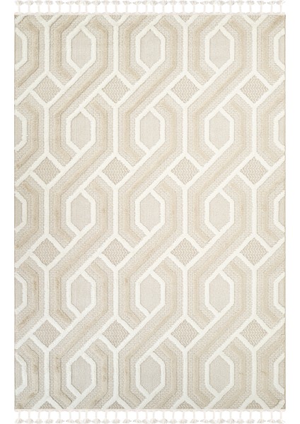 Quincey Bukleli Yumuşak Peluş Post Shaggy Krem Çocuk Odası Oturma Odası Salon Mutfak Halısı fiyatları