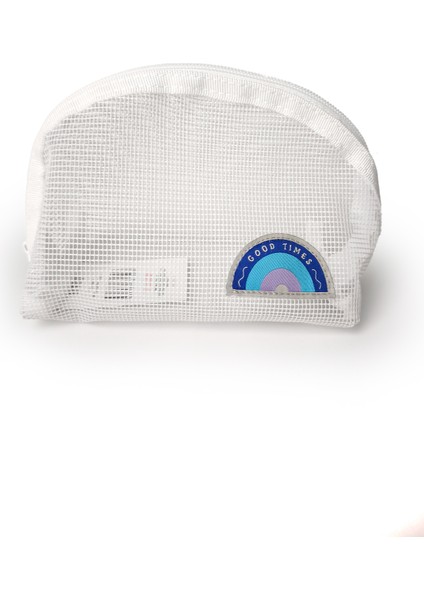 Örgü Makyaj Çantası Beyaz fiyatları