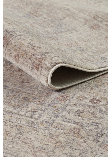 Valeria %100 Polyester Vintage Modern Dokuma Salon Oturma Odası Halısı