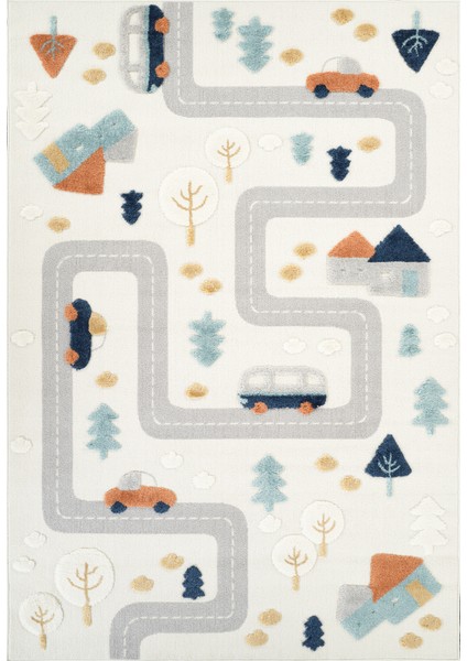 Quincey Bukleli Renkli Yumuşak Peluş Çocuk Odası Halı Bebek Odası Genç Odası Halısı fiyatları