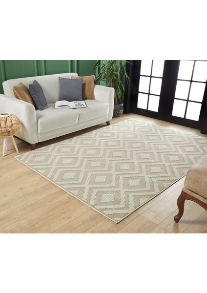 Quincey Bukleli Yumuşak Peluş Post Shaggy Krem Çocuk Odası Oturma Odası Salon Mutfak Halısı fiyatları