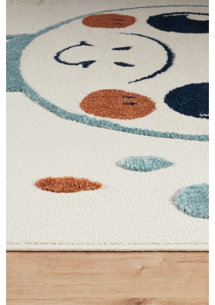 Quincey Bukleli Renkli Yumuşak Peluş Çocuk Odası Halı Bebek Odası Genç Odası Halısı indirimleri