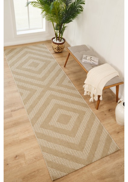 Larin Modern Sisal Jüt Toz Vermez Balkon Bahçe Mutfak Kilimi fiyatları