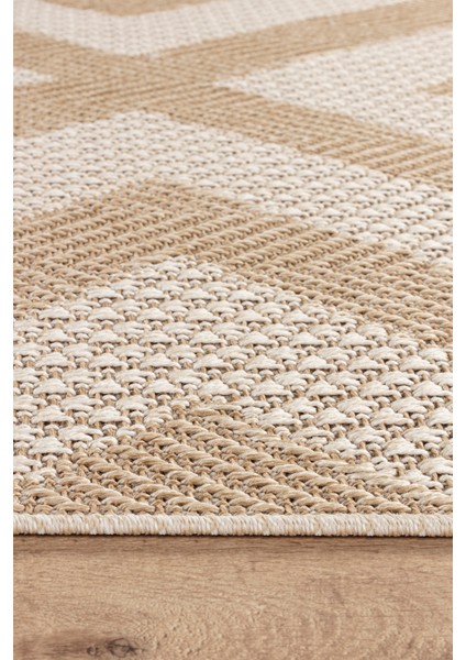 Larin Modern Sisal Jüt Toz Vermez Balkon Bahçe Mutfak Kilimi indirimleri