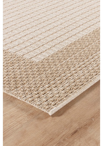 Larin Modern Sisal Jüt Toz Vermez Balkon Bahçe Mutfak Kilimi