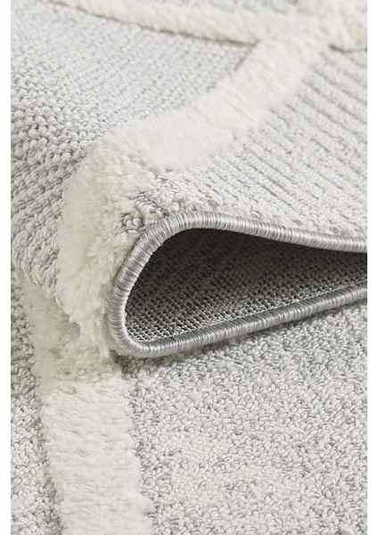 Quincey Bukleli Yumuşak Peluş Post Shaggy Krem Çocuk Odası Oturma Odası Salon Mutfak Halısı indirimleri