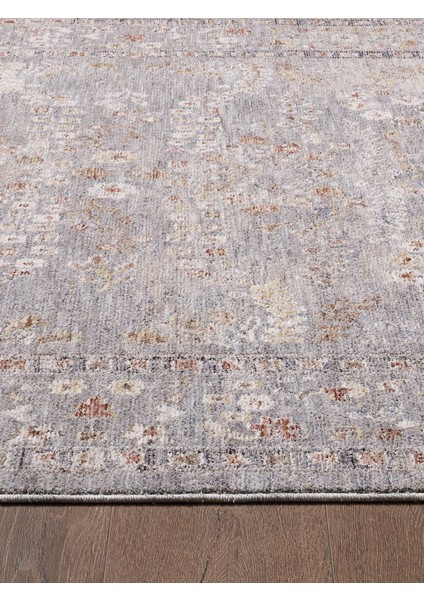 Frezia Floral Bambu Polyester Oturma Odası Salon Mutfak Halısı Eskitme Çiçekli Vintage Halı fırsatları