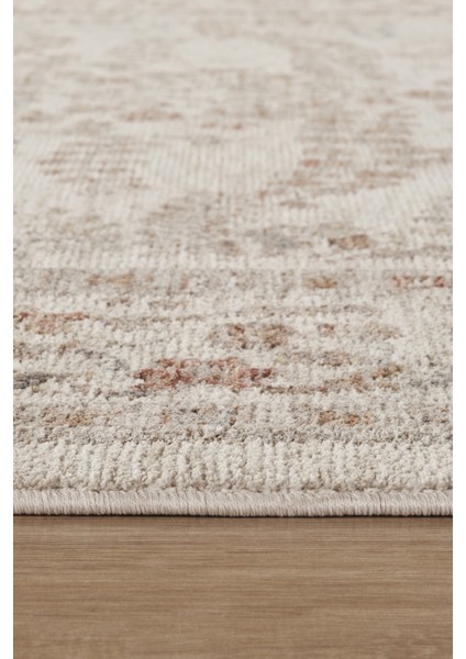 Frezia Floral Bambu Polyester Oturma Odası Salon Mutfak Halısı Eskitme Çiçekli Vintage Halı modelleri