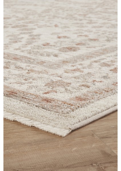 Frezia Floral Bambu Polyester Oturma Odası Salon Mutfak Halısı Eskitme Çiçekli Vintage Halı fırsatları