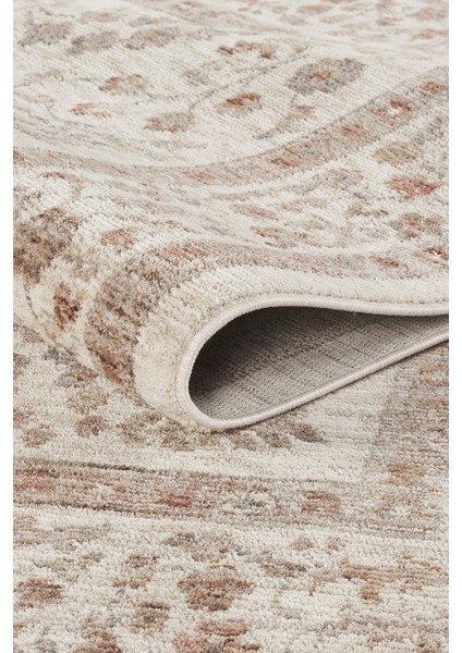 Frezia Floral Bambu Polyester Oturma Odası Salon Mutfak Halısı Eskitme Çiçekli Vintage Halı indirimleri