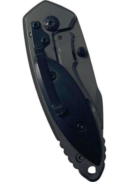 Swat Manuel Kemer Klipsli Gri-Siyah Mini Cep Çakısı modelleri