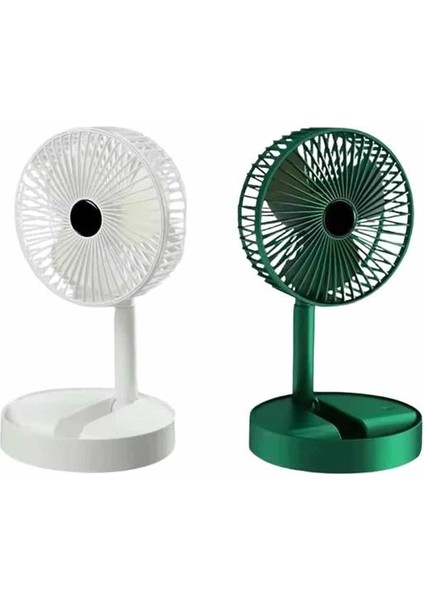 Katlanabilir Teleskopik Şarjlı Fan Masaüstü Soğutucu Vantilatör modelleri