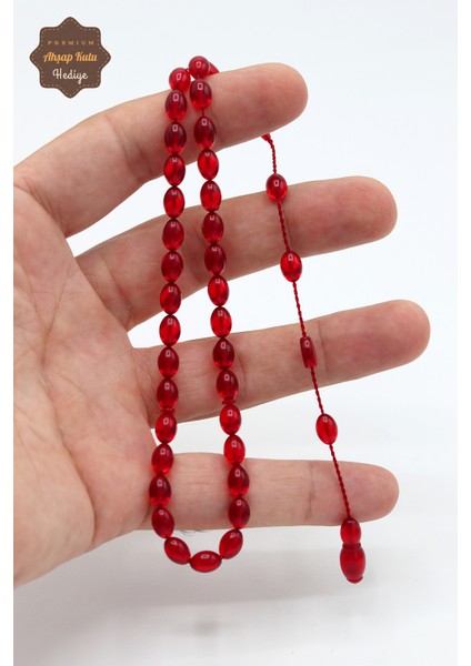 Kırmızı Arpa Kesim Özel Sistem Ateş Kehribar Tesbih 201024761 indirimleri