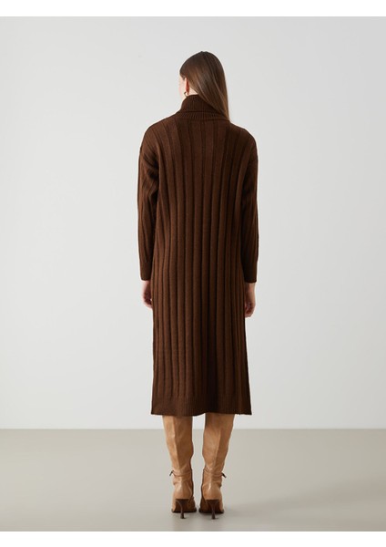 Yeni Sezon Balıkçı Yaka Kadın Triko Elbise fırsatları