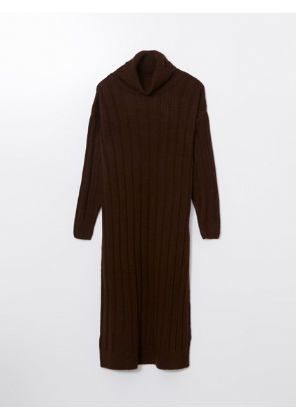 Yeni Sezon Balıkçı Yaka Kadın Triko Elbise indirimleri