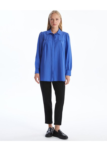 Yeni Sezon Düz Uzun Kollu Oversize Kadın Gömlek Tunik fiyatları