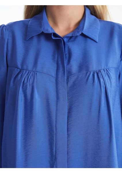 Yeni Sezon Düz Uzun Kollu Oversize Kadın Gömlek Tunik modelleri