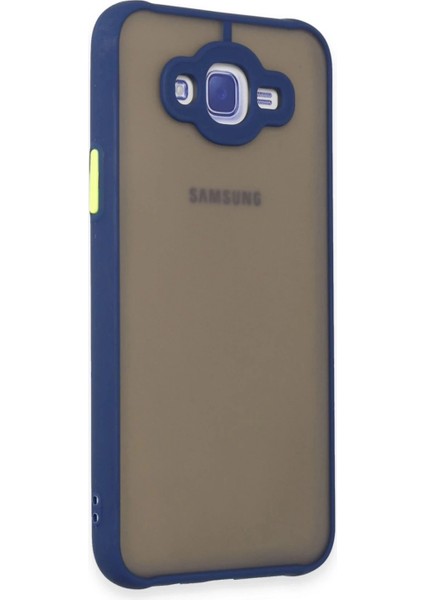 Samsung Galaxy J7 Kılıf Montreal Silikon Kapak - Lacivert fiyatları