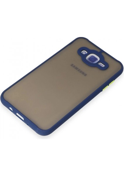 Samsung Galaxy J7 Kılıf Montreal Silikon Kapak - Lacivert fırsatları
