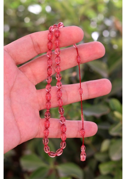 Gül Rengi Arpa Kesim Özel Sistem Ateş Kehribar Tesbih 201024764 modelleri