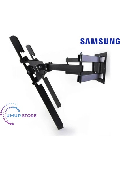 50CU8000 50" 127 Ekran Uyumlu LCD LED Tv Çift Kollu Hareketli Duvar Askı Aparatı