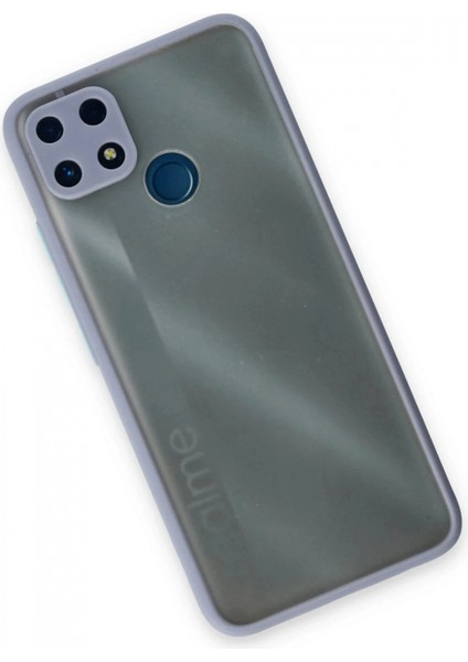 Realme C25 Kılıf Montreal Silikon Kapak - Gri modelleri