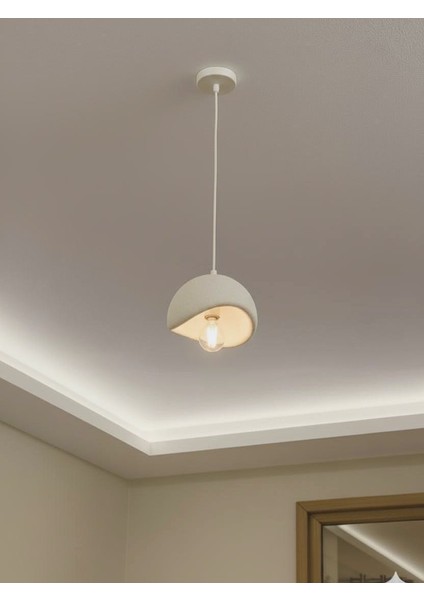 Beton Avize Modern Dokulu 20 cm