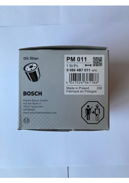 09864B7011 Yağ Filtresi Renault Megane Fluence Scenic Kangoo Laguna Latitude Juke Qashqai 1.5dcı 1.9dcı K9K Motorlar 8200768927 fiyatları