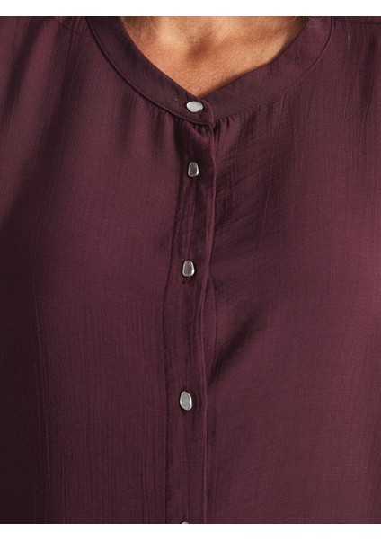 Yeni Sezon Kadın Hakim Yaka Düz Gömlek Tunik modelleri