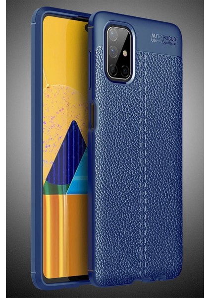 Samsung Galaxy M51 Kılıf Auto Focus Kapak - Lacivert fiyatları