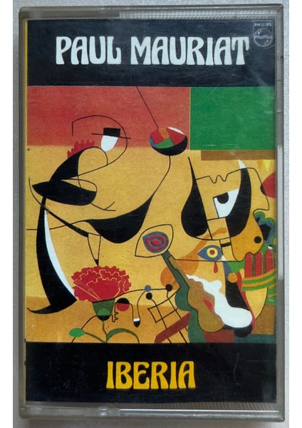 Paul Mauriat Iberia Kaset (Orijinal Dönem Kağıt Baskı Kaset)