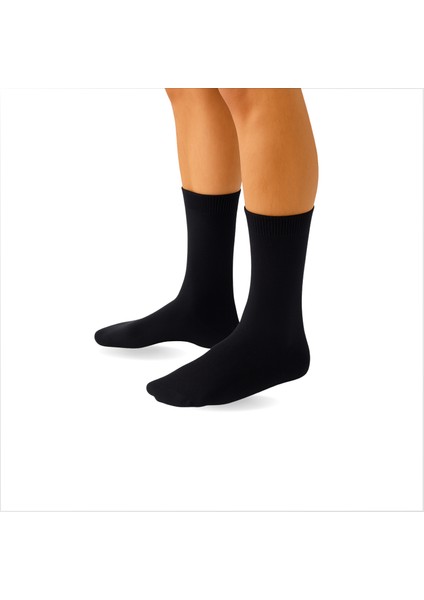 EzoWear Uzun Siyah 5'li Erkek Çorap Seti fiyatları