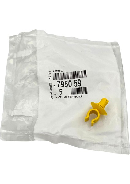 Kaput Destek Demiri (Dayama Çubuğu) Klipsi 795059 / C5 Aircross 206PLUS 207 307 3008 5008