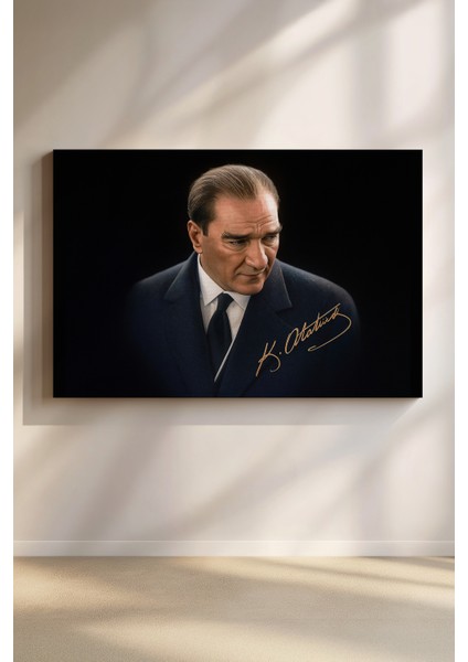 4K Ultra Yüksek Kalite Mustafa Kemal Atatürk - Kanvas Tablo K6 modelleri