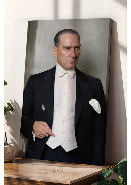 4K Ultra Yüksek Kalite Mustafa Kemal Atatürk - Kanvas Tablo K4 modelleri