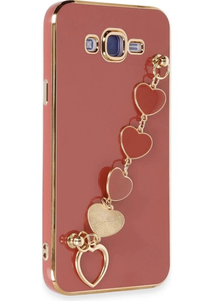 Samsung Galaxy J7 Kılıf Esila Silikon - Kırmızı fiyatları