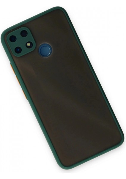 Realme C25 Kılıf Montreal Silikon Kapak - Yeşil modelleri