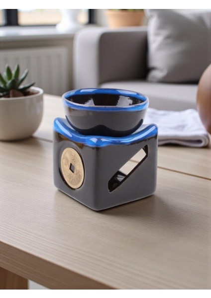 Para Getiren Şans Buhurdanlığı Siyah Renk