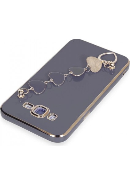 Samsung Galaxy J7 Kılıf Esila Silikon - Gri modelleri