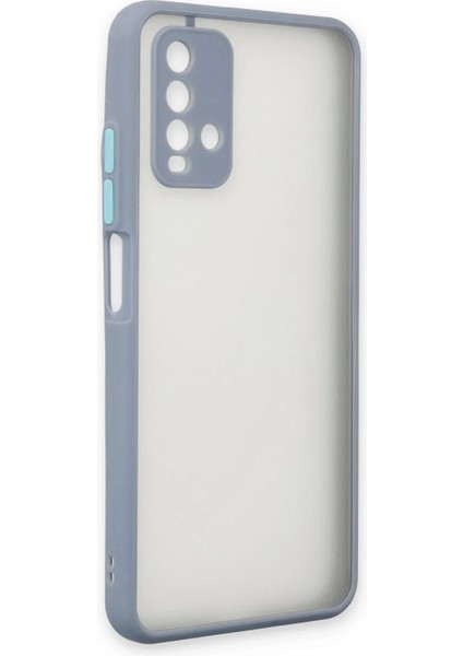 Xiaomi Redmi 9t Kılıf Montreal Silikon Kapak - Gri modelleri