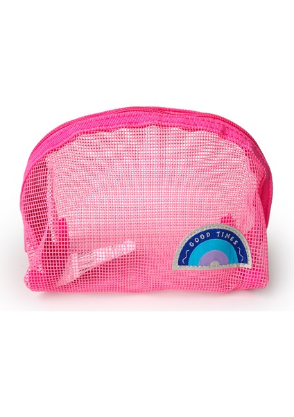 Örgü Makyaj Çantası Pembe fiyatları