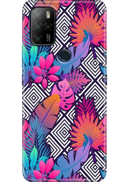 Omix X300 / Omix X500 Kılıf Hd Silikon Botanik