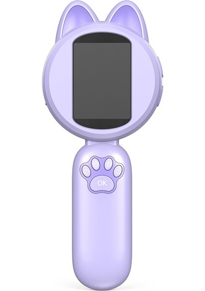 2 Inç Çocuk Mikroskop Cep Mikroskobu Taşınabilir Elektrikli Dijital Büyüteç Cam Mikroskop Açık Gövde Oyuncak D (Yurt Dışından)