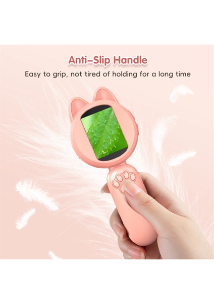 2 Inç Çocuk Mikroskop Cep Mikroskobu Taşınabilir Elektrikli Dijital Büyüteç Cam Mikroskop Açık Gövde Oyuncak D (Yurt Dışından) fırsatları